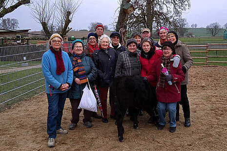 Feier eines 60. Geburtstags auf dem Lottihof. 